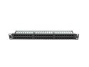 Patch panel Lanberg PPU5-1048-B (1U; 19"; kat. 5e; 48xRJ-45)