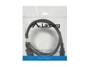 Kabel Lanberg CA-C13E-10CC-0018-BK (C14 / IEC C14 / IEC 320 C14 M - C13 F; 1,8m; kolor czarny)