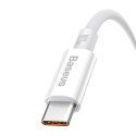 Baseus Kabel USB do USB-C Baseus Superior 100W 0.25m (biały)