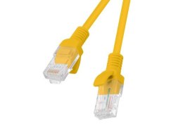 Patchcord U/UTP Lanberg PCU6-10CC-0100-O (RJ45 - RJ45 ; 1m; UTP; kat. 6; kolor pomarańczowy)