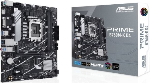 Płyta główna ASUS PRIME B760M-K D4 LGA1700 mATX