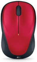 Mysz Bezprzewodowa LOGITECH M235 Czerwony 910-002496