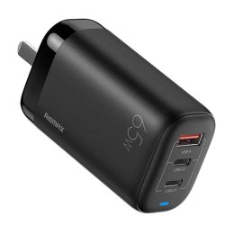 Remax Ładowarka sieciowa Amerykańska/Chińska Remax, RP-U55, 2x USB-C, USB, 65W (biała)