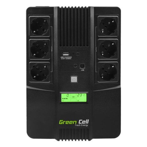 Green Cell Zasilacz awaryjny UPS Green Cell AiO 800VA 480W