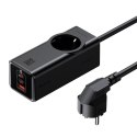 Mcdodo Listwa zasilająca GaN McDodo CH-4620 EU 70W, 2x USB-C, 1x USB, czarna