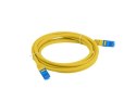 LANBERG PATCHCORD S/FTP KAT.6A 3M ŻÓŁTY LSZH CCA (FLUKE PASSED) PCF6A-10CC-0300-Y