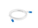 LANBERG PATCHCORD S/FTP KAT.6A 1M BIAŁY LSZH CCA (FLUKE PASSED) PCF6A-10CC-0100-W