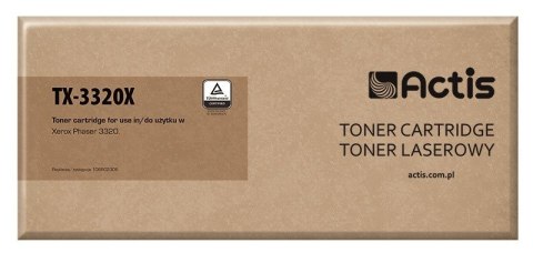 Toner ACTIS TX-3320X (zamiennik Xerox 106R02306; Standard; 11000 stron; czarny)