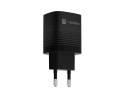 NATEC ŁADOWARKA RIBERA GAN 1X USB-A + 1X USB-C 30W CZARNA NUC-2141