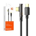 Mcdodo Kabel kątowy Prism USB do USB-C Mcdodo CA-3401, 100W, 1.8m (czarny)