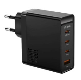 Mcdodo Ładowarka sieciowa McDodo GAN 3xUSB-C + USB, 100W (czarna)