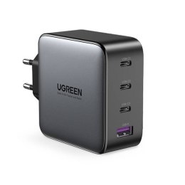 UGREEN Ładowarka sieciowa UGREEN CD226, USB QC3.0, 3x USB-C, 100W, PD (czarny)