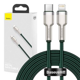 Baseus Kabel USB-C do Lightning Baseus 2m (zielony)