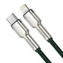 Baseus Kabel USB-C do Lightning Baseus 2m (zielony)