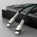 Baseus Kabel USB-C do Lightning Baseus 2m (zielony)