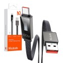 Mcdodo Kabel USB-C Mcdodo CA-4980 z wyświetlaczem 1.2m (czarny)