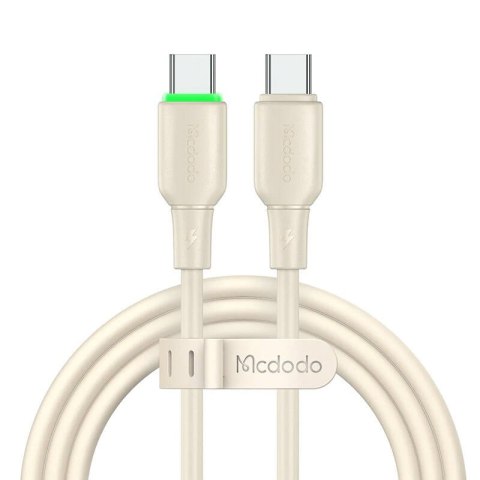 Mcdodo Kabel USB-C do USB-C Mcdodo CA-4770 65W 1.2m (beżowy)