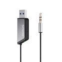 SAVIO TRANSMITER AUX, USB, BLUETOOTH 5.3, FUNKCJA ZESTAWU GŁOŚNOMÓWIĄCEGO, TR-16