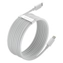 Baseus Kabel USB-C do Lightning Baseus Simple Wisdom, PD, 20W, 1.5m (biały) 2szt.