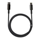 Baseus Kabel USB-C do Lightning Baseus Tungsten Gold, 20W, 5A, PD, 2m (czarny)