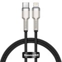 Baseus Kabel USB-C do Lightning Baseus Cafule, PD, 20W, 0,25m (czarny)