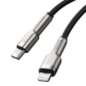 Baseus Kabel USB-C do Lightning Baseus Cafule, PD, 20W, 0,25m (czarny)