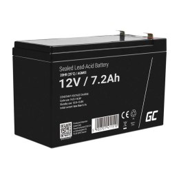 Green Cell Akumulator AGM 12V 7.2Ah Bezobsługowy do UPS ALARM