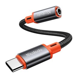 Mcdodo Adapter audio USB-C do AUX mini jack 3.5mm Mcdodo CA-7561, DAC, 0.11m (czarny)