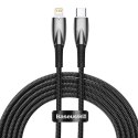 Baseus Kabel USB-C do Lightning Baseus Glimmer, 20W, 2m (czarny)