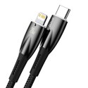 Baseus Kabel USB-C do Lightning Baseus Glimmer, 20W, 2m (czarny)