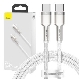 Baseus Kabel USB-C do USB-C Baseus Cafule, 100W, 1m (biały)