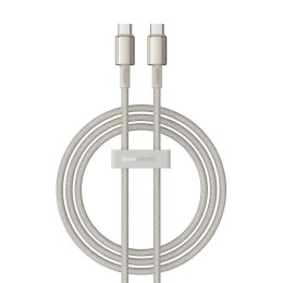 Baseus Kabel USB-C do USB-C Baseus Tungsten Glod, 100W, 1m (złoty)