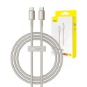 Baseus Kabel USB-C do USB-C Baseus Tungsten Glod, 100W, 1m (złoty)