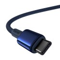 Baseus Kabel USB-C do USB-C Baseus Tungsten Glod, 100W, 2m (niebieski)