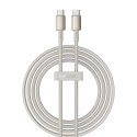 Baseus Kabel USB-C do USB-C Baseus Tungsten Glod, 100W, 2m (złoty)