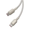 Baseus Kabel USB-C do USB-C Baseus Tungsten Glod, 100W, 2m (złoty)