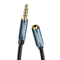 UGREEN Przedłużacz audio AUX jack 3,5 mm UGREEN AV118, 1,5m (niebieski)