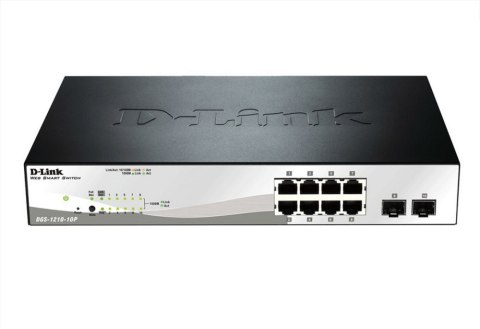 D-link-10-port 10/100/1000 Gigabit PoE Smart Switch