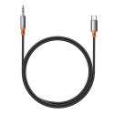 Mcdodo Kabel Mcdodo CA-0820 USB-C do mini jack 3.5mm AUX, 1.2m (czarny)