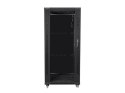 SZAFA INSTALACYJNA RACK STOJĄCA 19" 27U 600X600 CZARNA LANBERG (FLAT PACK)