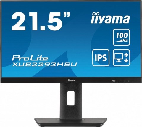 Monitor IIYAMA ProLite XUB2293HSU-B6 (22" /100Hz /1920 x 1080 /Czarny)