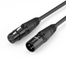 UGREEN UGREEN AV130 Kabel XLR żeński do XLR męski - 1m (czarny)