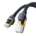 Baseus Kabel sieciowy kat. 8 Baseus Ethernet RJ45, 40Gbps, 15m (czarny)