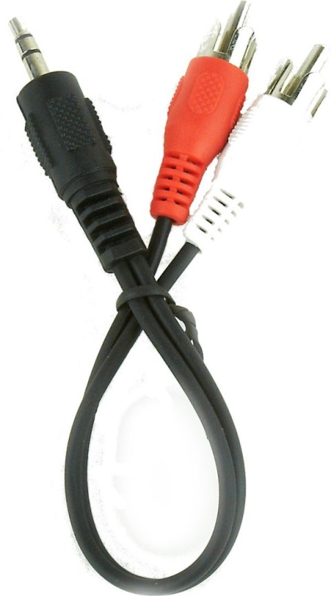 GEMBIRD Jack 3.5mm-2xRCA (wtyk-wtyk) 0.2m 0.2m /s1x MiniJack 3.5 mm (wtyk) 2x RCA (wtyk)