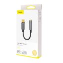 Baseus Adapter audio Baseus L54 USB-C + mini jack 3,5mm (szary)