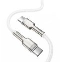 Baseus Kabel USB-C do USB-C Baseus Cafule, 100W, 2m (biały)