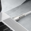 Baseus Kabel USB-C do USB-C Baseus Cafule, 100W, 2m (biały)