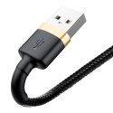 Baseus Kabel USB Lightning Baseus Cafule 1.5A 2m (złoto-czarny)