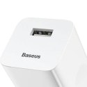 Baseus Ładowarka sieciowa Baseus Charging Quick Charger, USB, QC 3.0, 24W (biała)