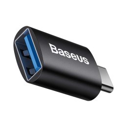 Baseus Adapter USB-C do USB-A Baseus Ingenuity, OTG (czarny)